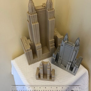 Waldorf Astoria New York Model 3D Printed image 9