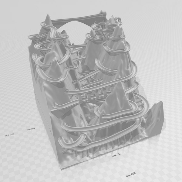 Marble Mountain Model Digital STL Files for 3D Printing
