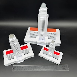 LA City Hall Model- 3D Printed Full Color image 9