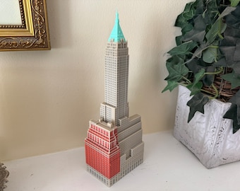 40 Wall Street Model- 3D Printed Full Color