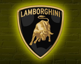 最終値下げ‼️LAMBORGHINI ランボルギーニ LED3Dネオン看板 ‼️ Queen Sense 24