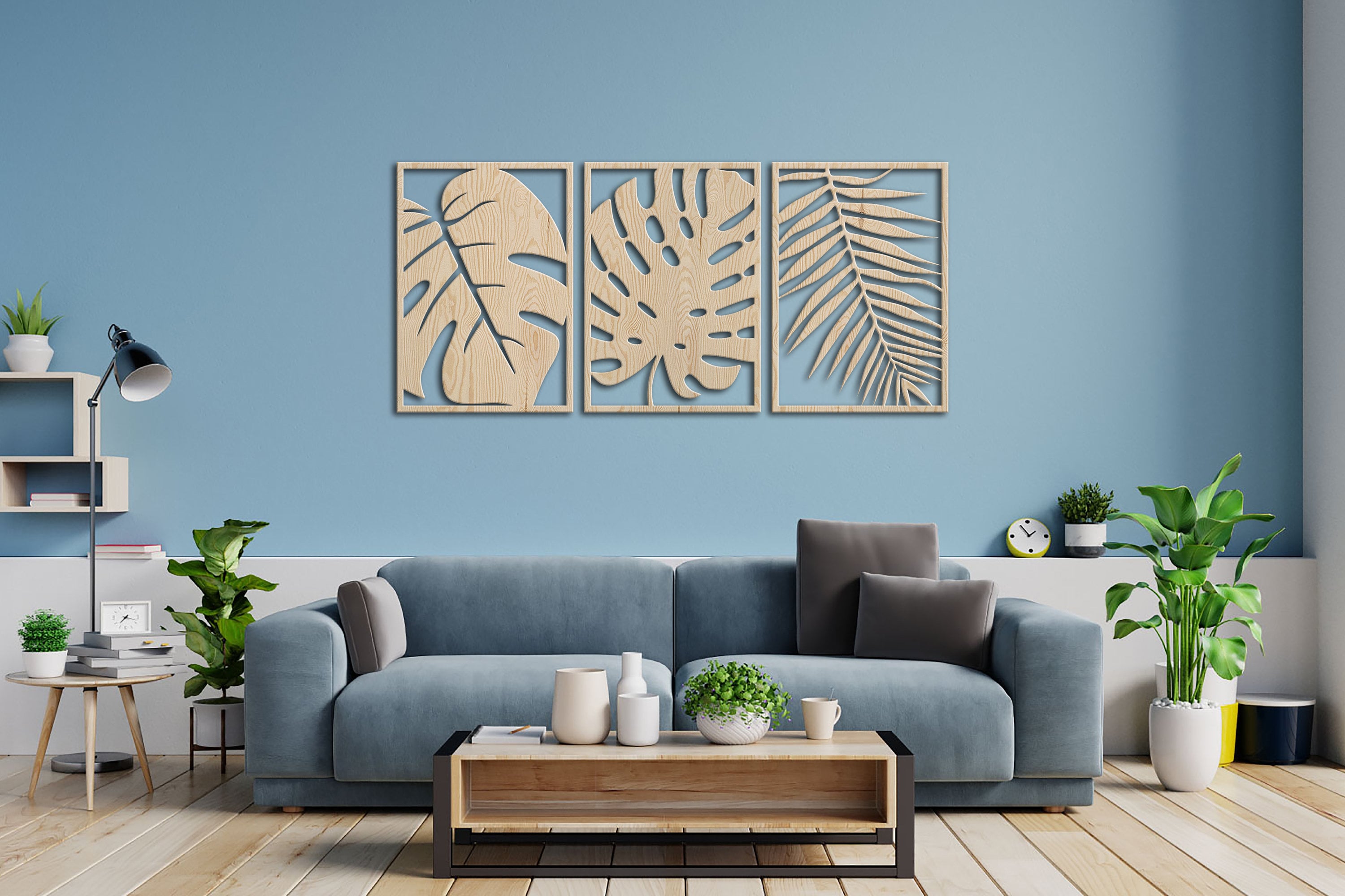 Monstera Wall Art Monstera Wall Decor Monstera Wood Decor Etsy