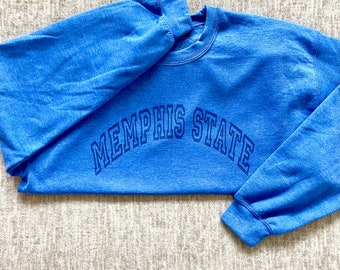 Memphis State Sweater | Memphis State Tee | College Crewneck