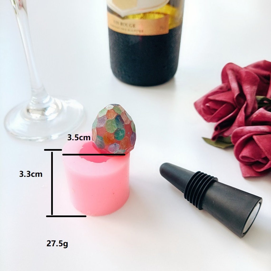 Wine bottle stoppers silicone moldsresin art moldsilicone Etsy