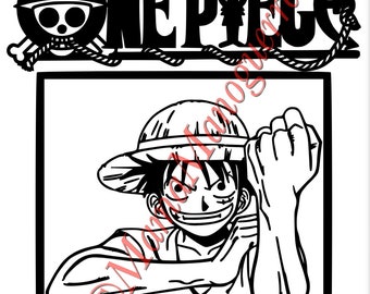One Piece Svg Etsy