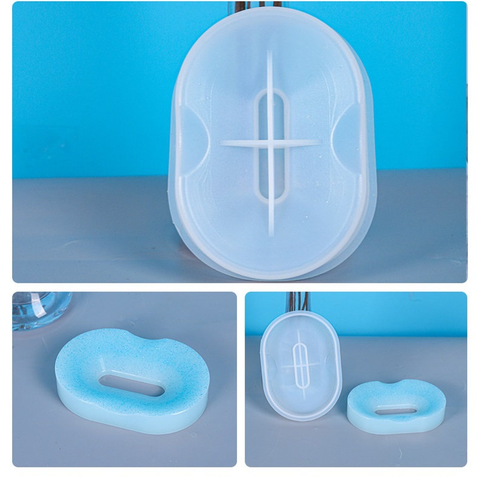 Soap box silicone moldssoap dish molds for resinresin Etsy