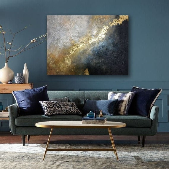 Heavy Texture Acrylic Painting | Etsy