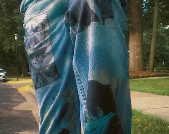 Anime/Manga ijzeren transfer broek