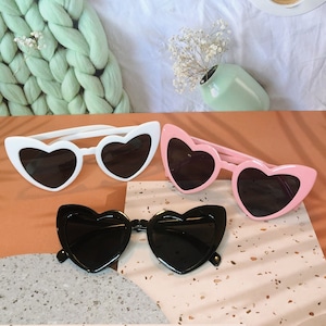 Heart Shape Bride Bridal Bridesmaid Sunglasses|Bride Bridesmaid Sunnies|Heart Sunglasses|Wedding favour sunglasses Bridesmaid Gift