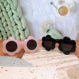 Flower girl Sunglasses Toddler Kid Child Flower Shaped Sunglasses Flower Girl Gift Flower Girl Proposal gift Flower flower girl sunnies