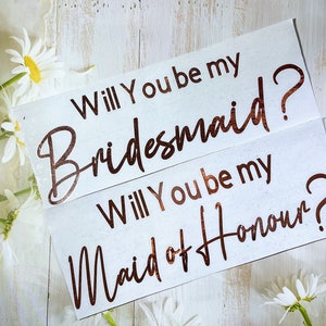Proposal box STICKER|will you be my sticker|DIY gift box bag label|bridesmaid maid of honor proposal sticker|Gift box decal|wedding role