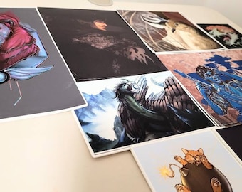 PRINT CLEARANCE SALE | Batch One | Mini-Prints, Originals, Fan-Art