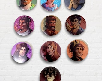 DREAM DADDY BUTTONS | 1 1/2"