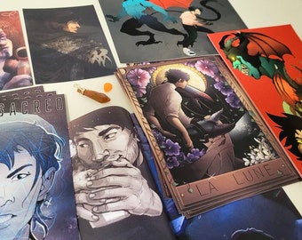PRINT CLEARANCE SALE | Batch Two | Digital Prints, Zine, Fan-Art | Persona, Final Fantasy, Prey, Hellblade, Devilman