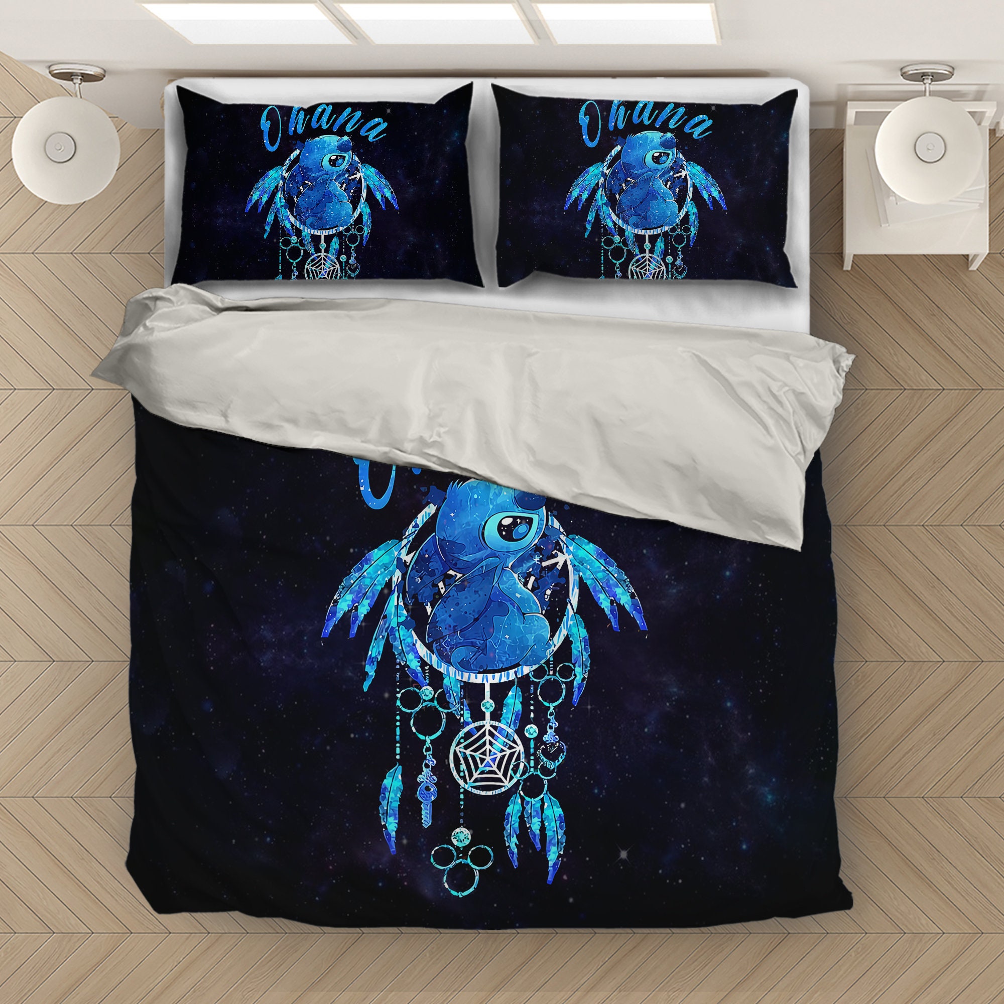 Lovely Stitch Bedding set Cover and Duvet Bedding Etsy