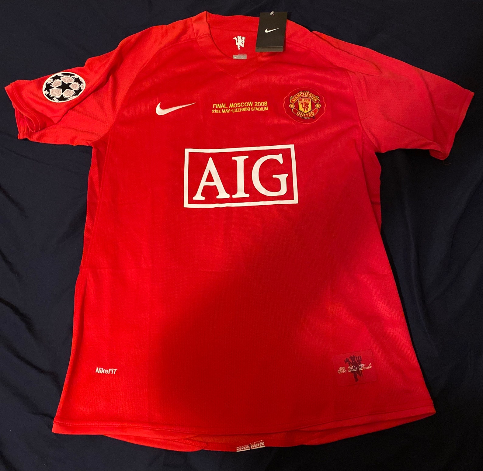 2008 Manchester United 7 Cristiano Ronaldo UCL Final
