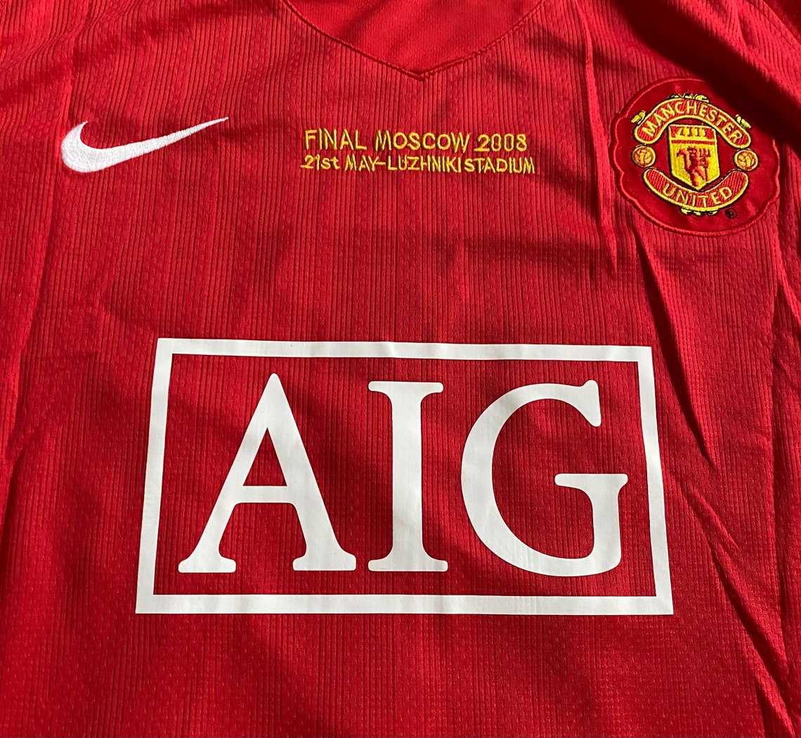 2008 Manchester United Cristiano Ronaldo shirt jersey | Etsy