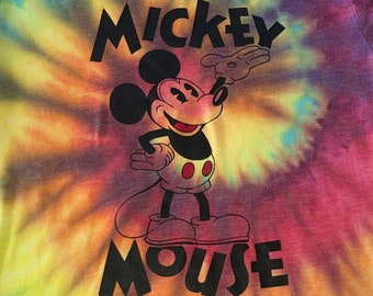 Mickey Mouse Ice Tie Dye (Ladies L)