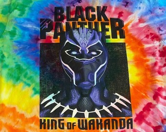 Black Panther Tie Dye (Large)