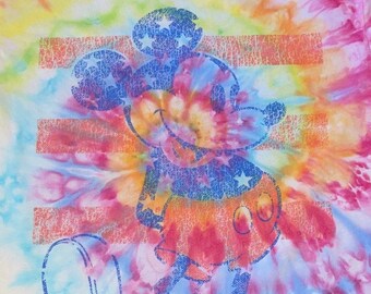 Mickey Mouse America Tie Dye (Unisex M)