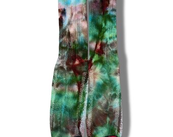 Tie Dye Socks Green/Brown Camo