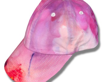 Pink Hat Ice Tie Dyed