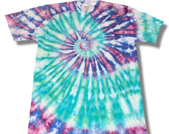 Purple/Teal Ice Tie Dye (Large)