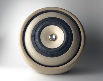 Concrete wireless speaker
