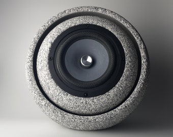 Concrete wireless speaker