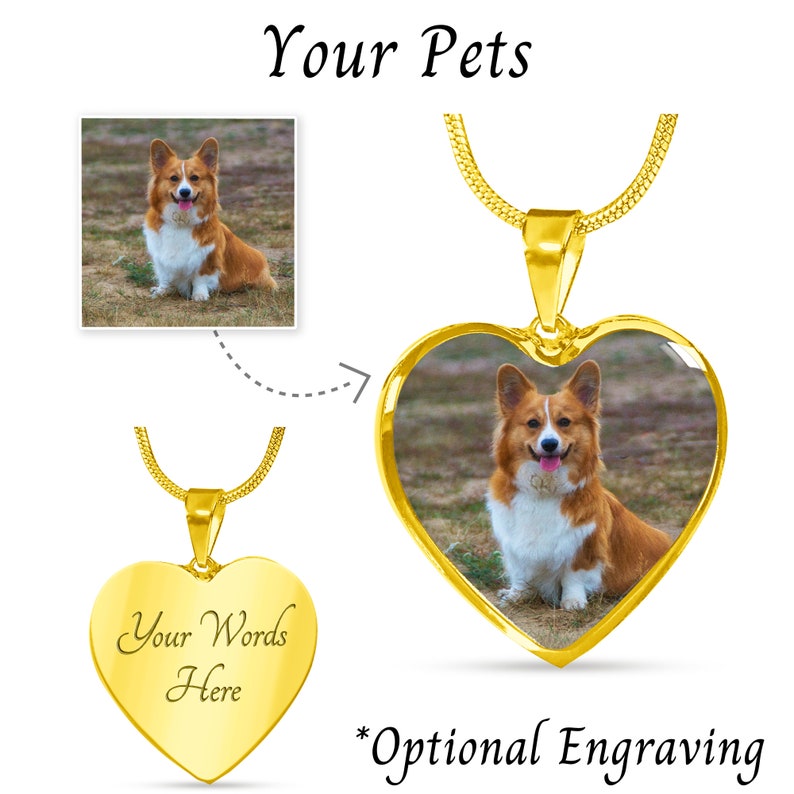 siblings cousins Heart Pendant Necklace Custom Picture Necklace Custom Friends Photo Pendant Necklace family for Friends