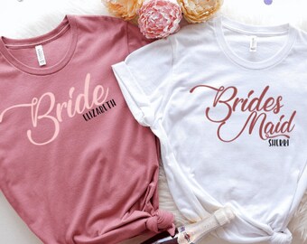 Bridesmaid Shirts - Etsy Singapore
