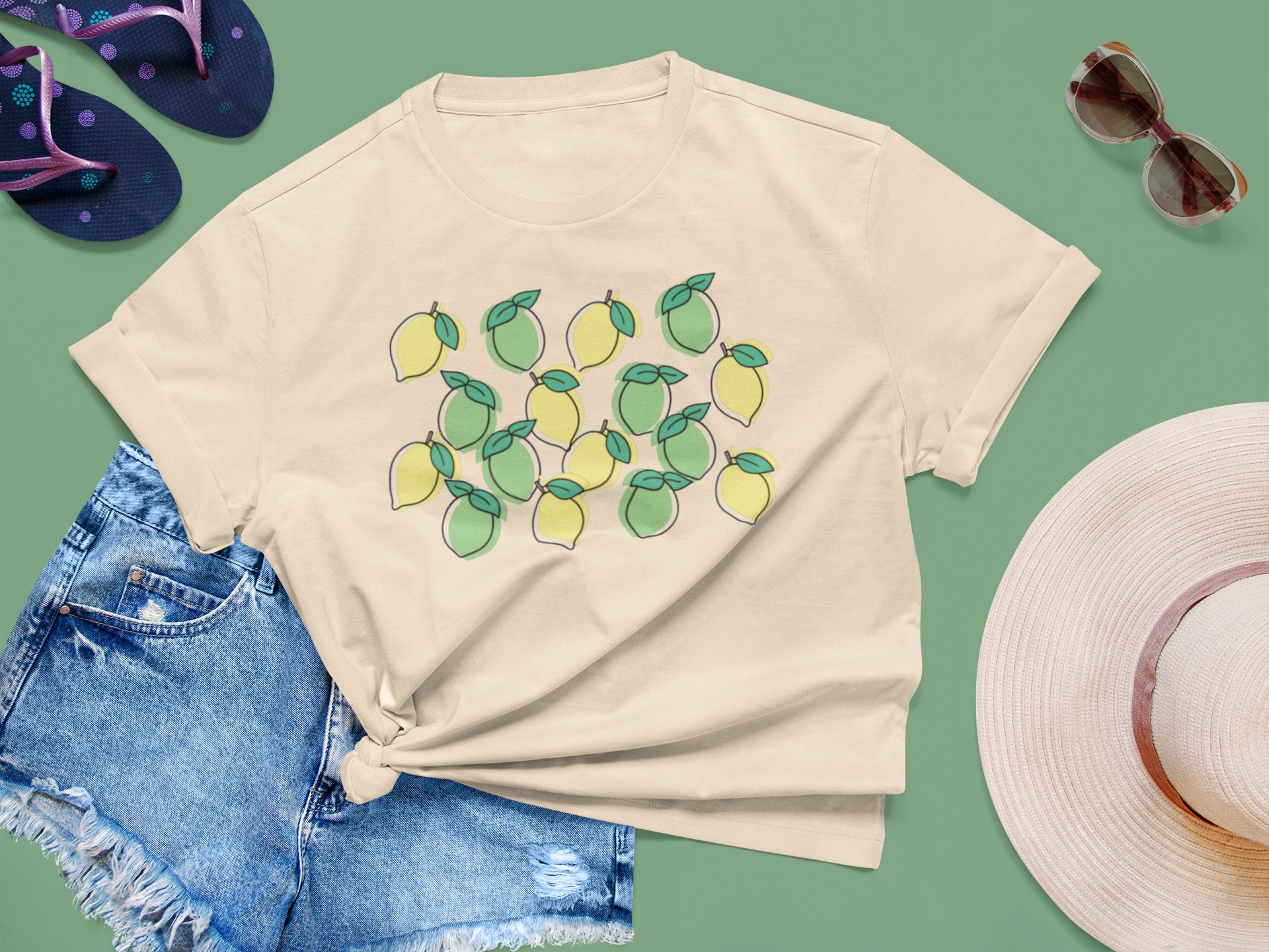 sub lime shirts