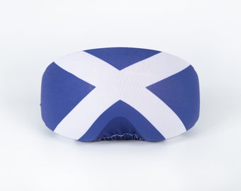 Protective Goggle Cover - Scottish Flag