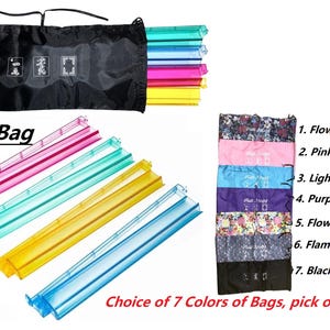 Mahjong Mahj Mah jong American Western Mah Jongg Combo Racks and Pushers Attd Set of 4  and BAG with Free Shipping, 7 Colors Choice of Bag