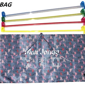Mahjong Standard 18&quot; Inch Pushers 4 Colors American Western Mah Jongg Set of 4 with Bag in 4 Colors Free Shipping
