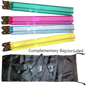 Mahjong Mahj Mah jong American Western Mah Jongg Standard Racks  with Money Chips Holder Set of 4  and BAG with Free Shipping