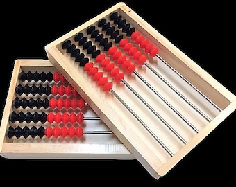 Scorekeeper Wood Domino Dominoes Many other Games Like Bunco etc. Abacus Reusable Wooden Free Shipping
