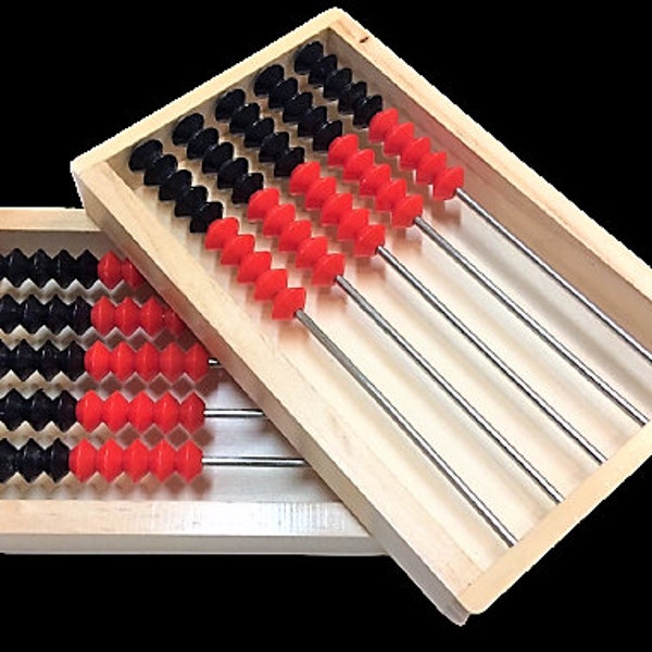 Scorekeeper Wood Domino Dominoes Many other Games Like Bunco etc. Abacus Reusable Wooden Free Shipping