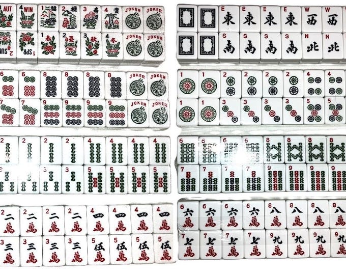 Garden Party Mahjong Mat main image 0