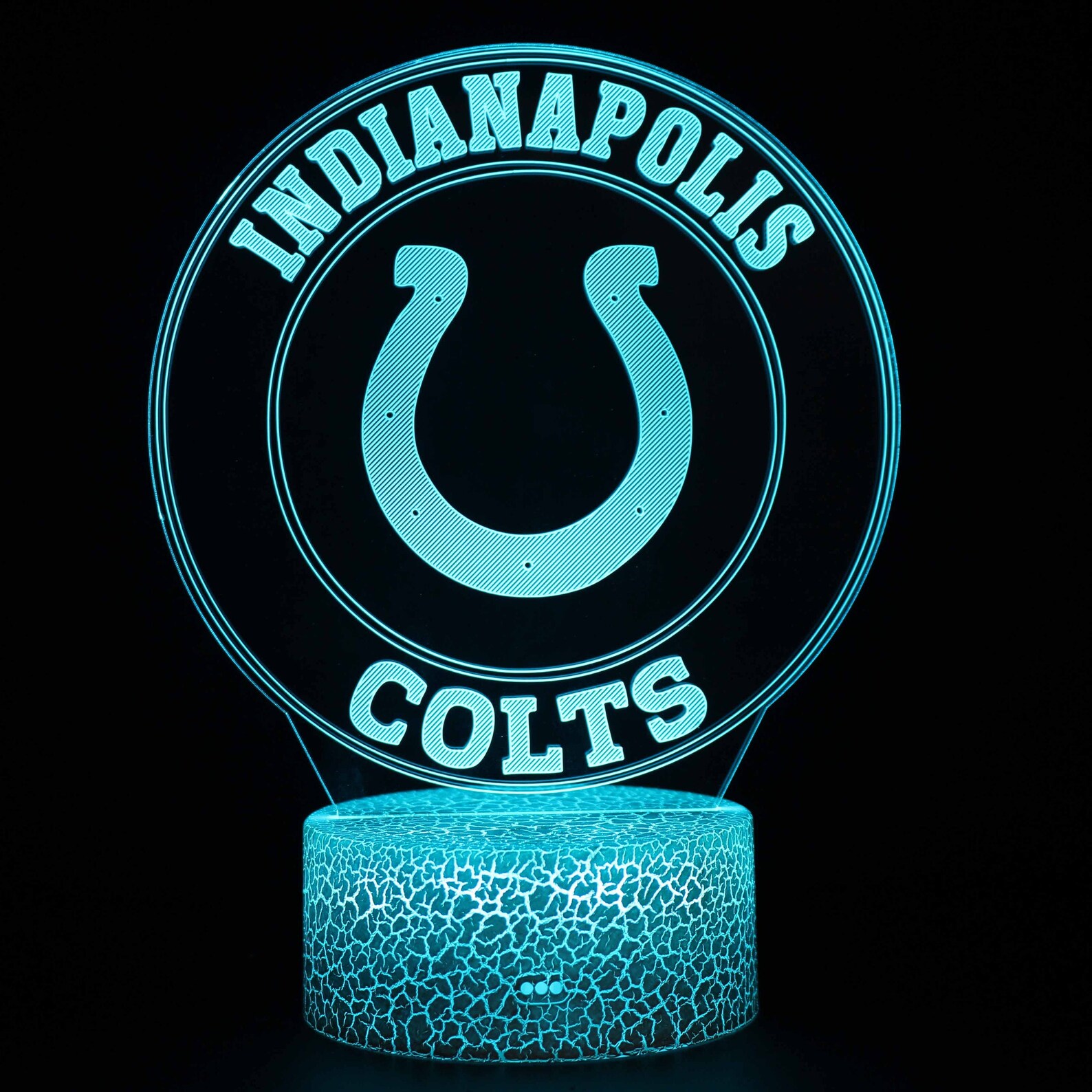 Indianapolis Colts Dekor LED Multicolor Nachtlicht Lampe | Etsy