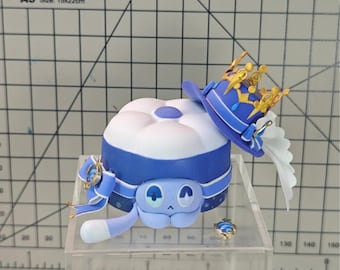 CHIBI Custom Clay Figur Auftragsarbeit: Handgefertigt aus Custom Games, Anime & OC Charakterfiguren, Genshin Cake!
