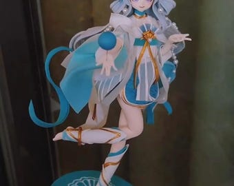SCALE Custom Figure Commissions: Games, Anime & OC Character Figurines, Customize Images to 3D figures, Complex Design with Base