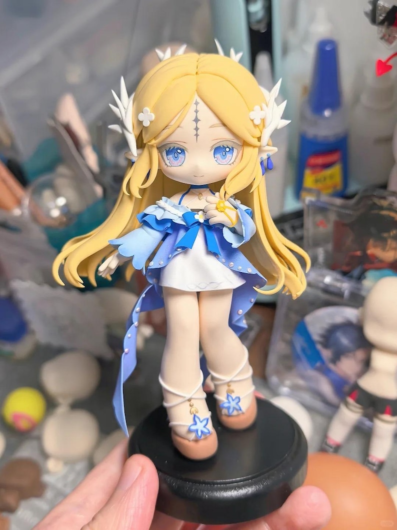 CHIBI Figure Commission: Custom Clay Handmade From Custom Games, Anime ...