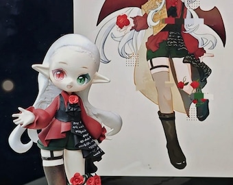 CHIBI - Air/Light Clay Figuren Auftragsarbeit - Handgemachte Figur im Chibi Style von Custom Games, Anime & OC Charakter Figuren, Kaninchen bis Mensch!