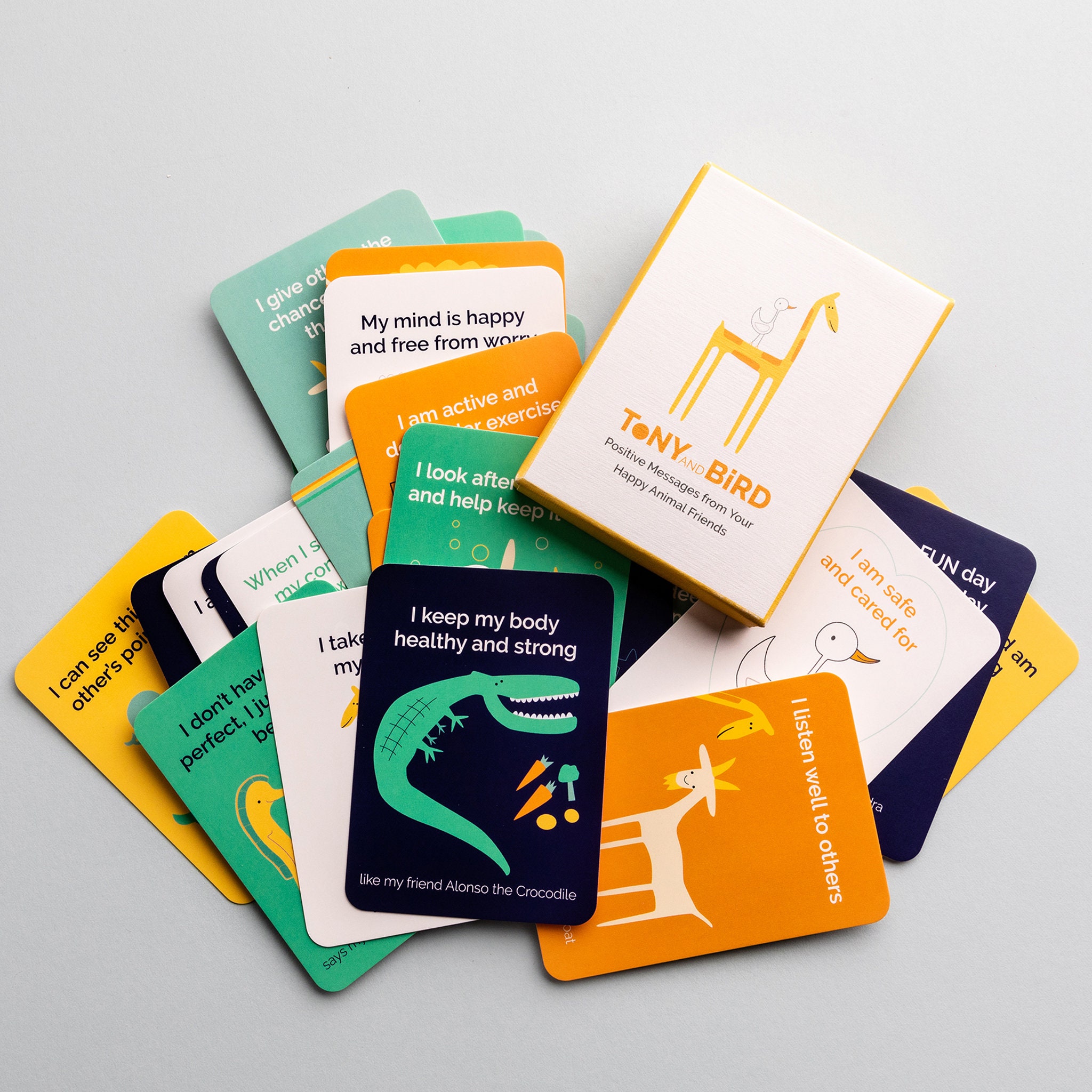 Animal Affirmation Cards for Wellbeing, Mindfulness and Positivity ...