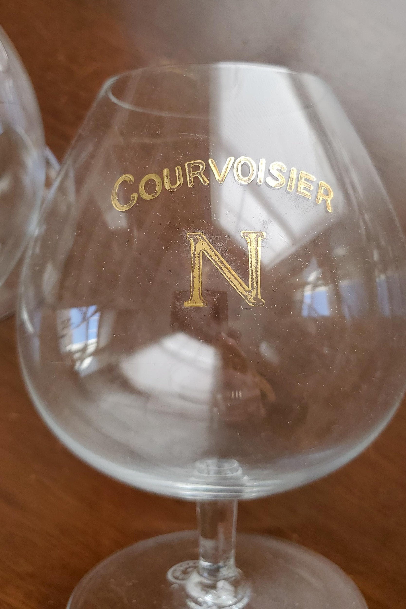 Martini & Cocktail Glasses Barware Set of 6 Large Stemmed Courvoisier