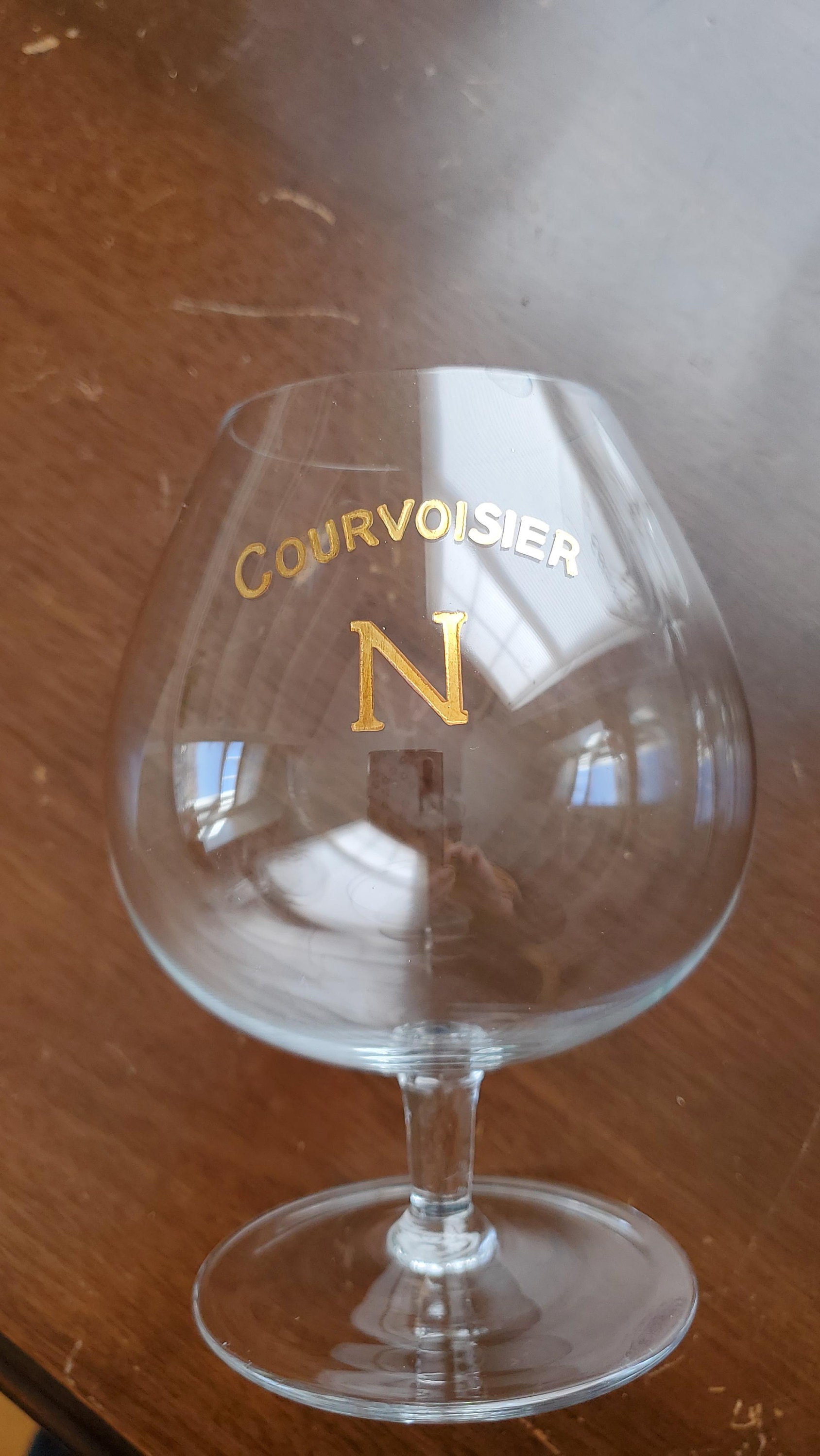 Martini & Cocktail Glasses Barware Set of 6 Large Stemmed Courvoisier