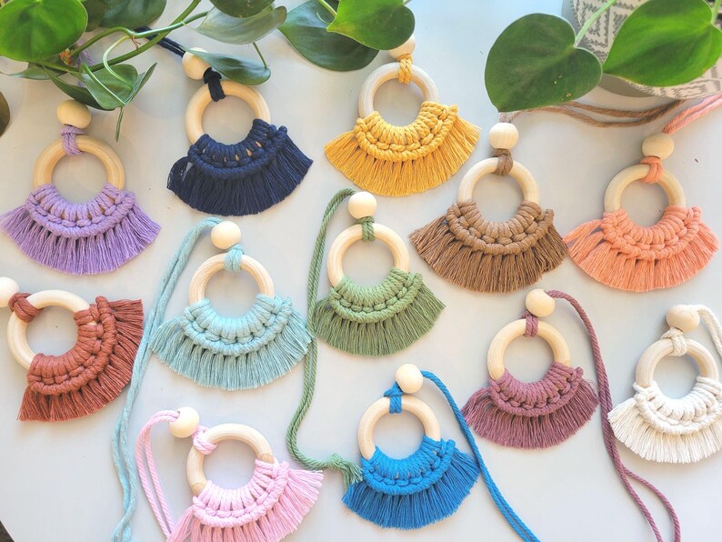 Macrame Car Diffuser Accessory Bundle image 10