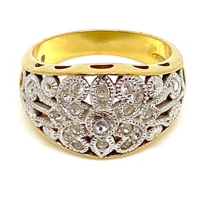 gold dress rings Citrine & Diamond 9ct Gold Dress Ring (5.00ct) main image 0