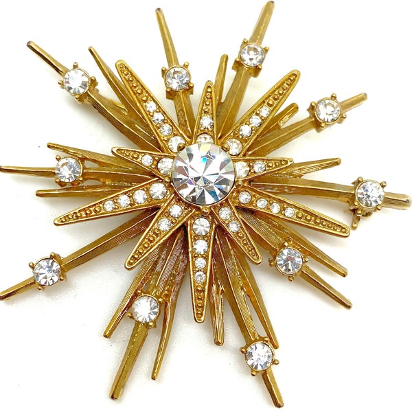 Nina Ricci Avon Star Starburst Brooch